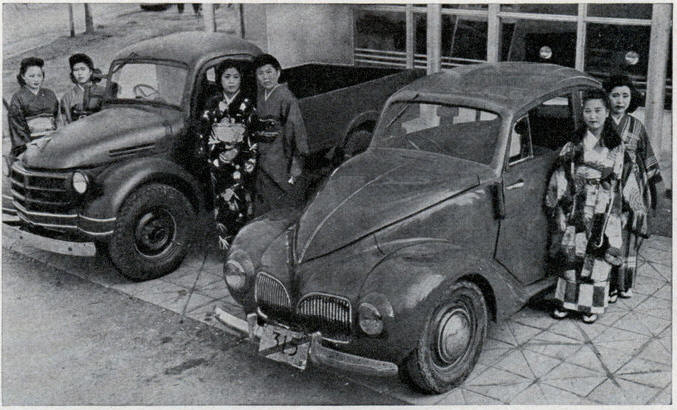 Toyota's product lineup 1947