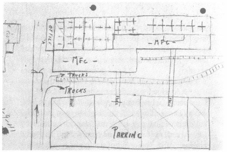 sorensen's Original Willow Run Layout Sketches